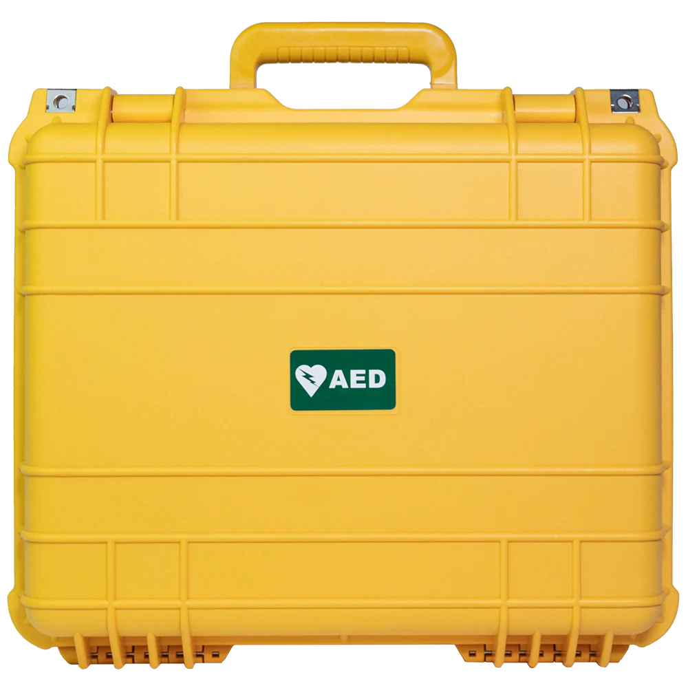 CARDIACT Large Waterproof Tough AED Case 43 x 38 x 15.4cm (Yellow)
