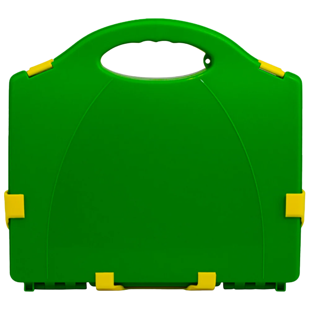 AEROCASE Medium/Large Green and Yellow Neat Plastic Case 34 x 28 x 10cm