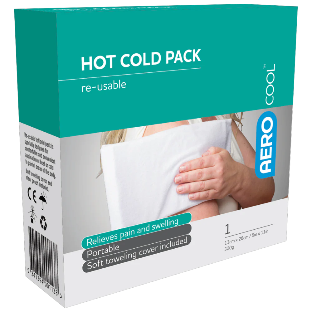 AEROCOOL Reusable Gel Hot &amp;amp; Cold Pack 320g (Box of 32)