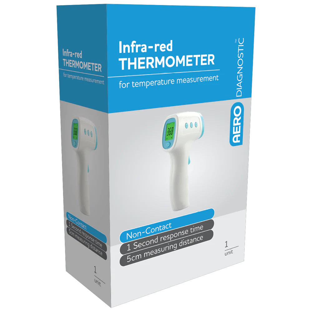 AERODIAGNOSTIC Pistol Grip Infrared Forehead Thermometer