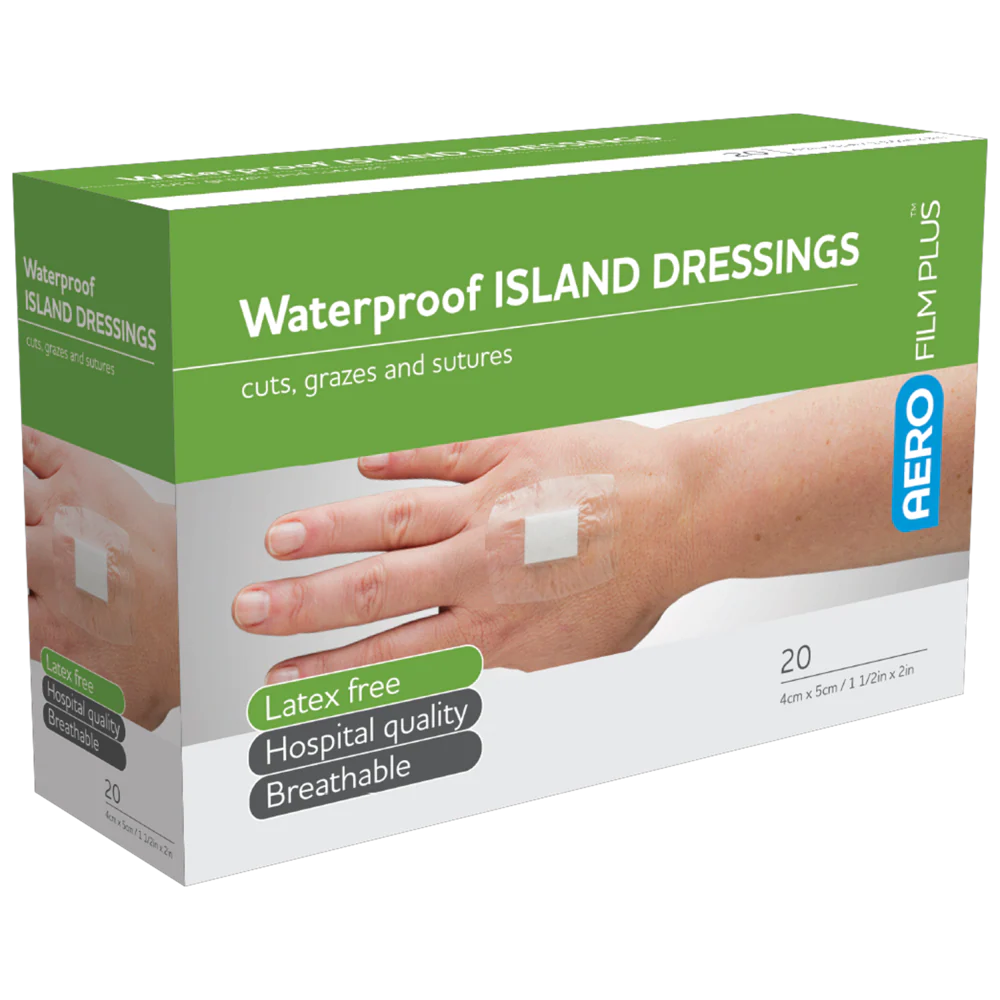 AEROFILM PLUS Waterproof Island Dressing 4 x 5cm Box/20  Box / 20