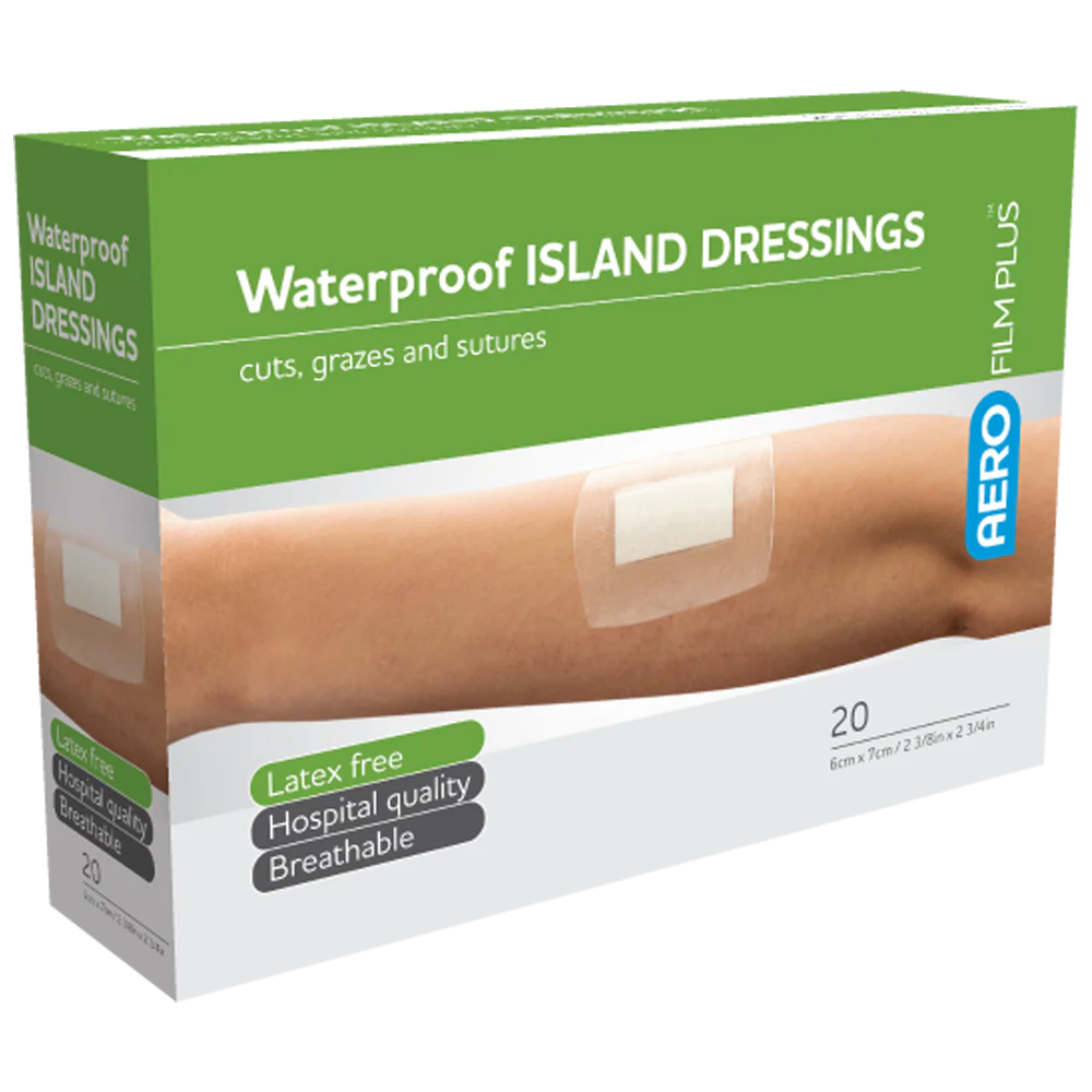 AEROFILM PLUS Waterproof Island Dressing 6 x 7cm Box/20  Box / 20