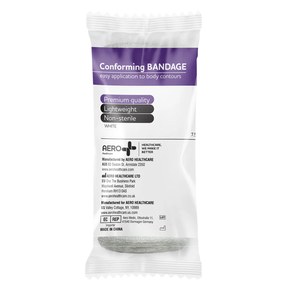 AEROFORM Conforming Bandage 7.5cm x 4M Wrap/12