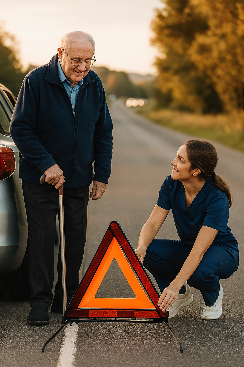 AEROHAZARD Road Safety Triangle - Image 2