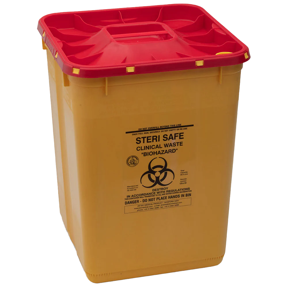 AEROHAZARD Sharps Disposal Container 60L