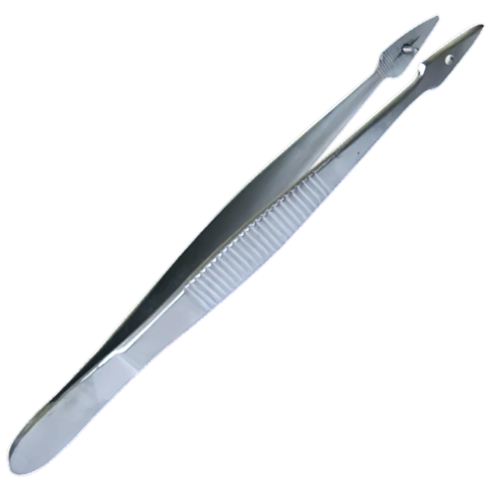 AEROINSTRUMENTS Stainless Steel Fine Forceps with Pin 13cm (Box of 50)