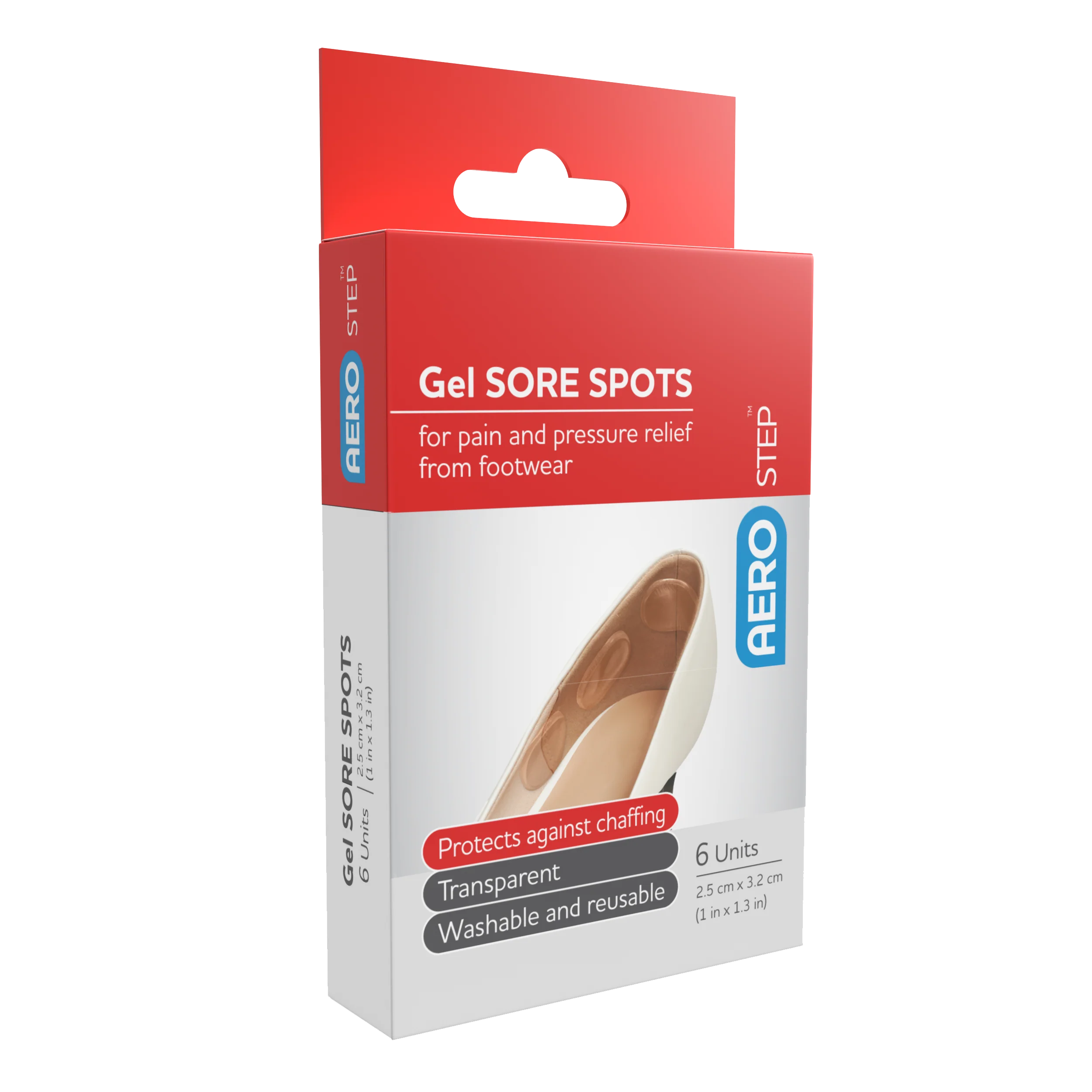 AeroStep&trade; Gel Sore Spots 6pk