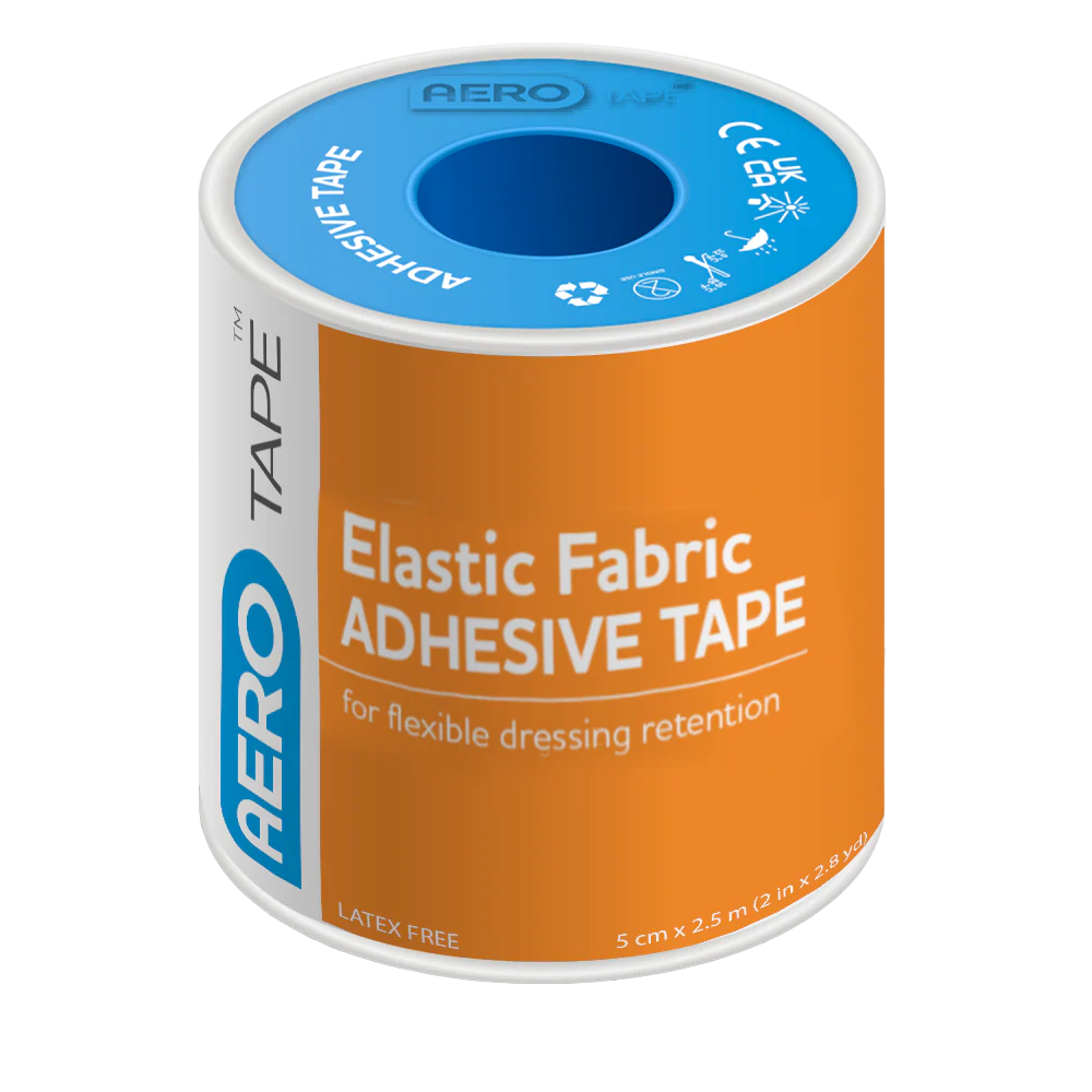 AEROTAPE Elastic Fabric Adhesive Tape 5cm x 2M
