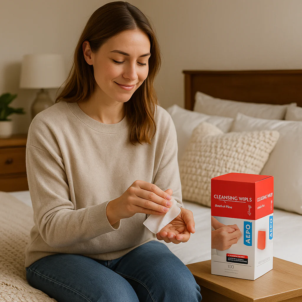 AeroWipe Alcohol Free Cleanisng Wipe B100 - Image 2