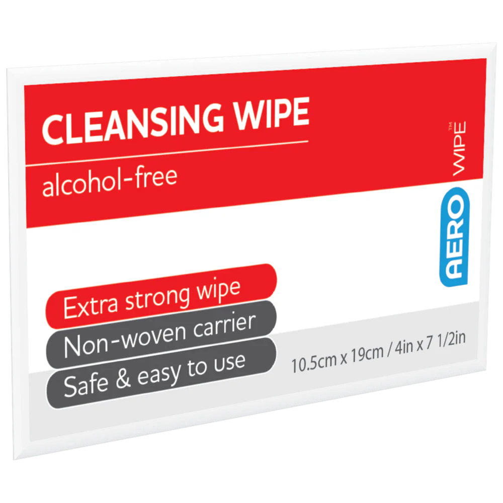AEROWIPE Alcohol-Free Cleansing Wipes Carton/2000 (Short Dated - Expiry 30.09.2024)