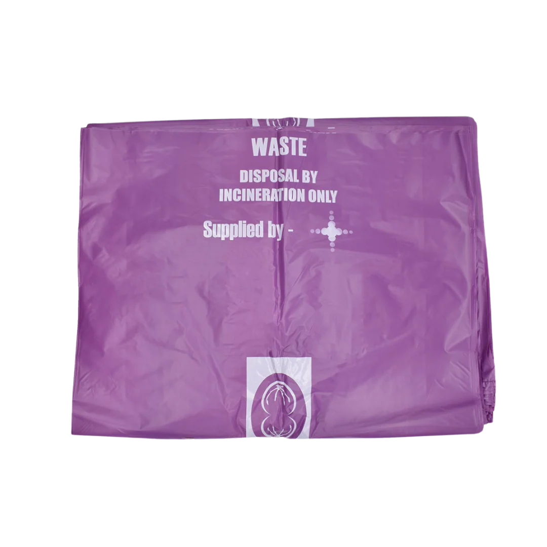 Bio-Hazard Waste Bag Cytotoxic Purple 59 x120cm 30um 120L
