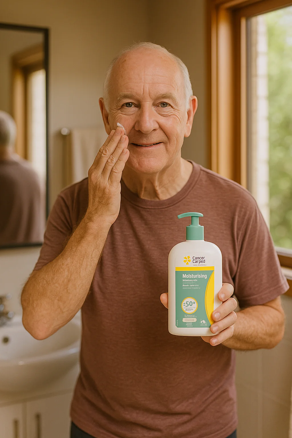 CANCER COUNCIL SPF50+ Moisturising Sunscreen Pump 200mL - Image 2