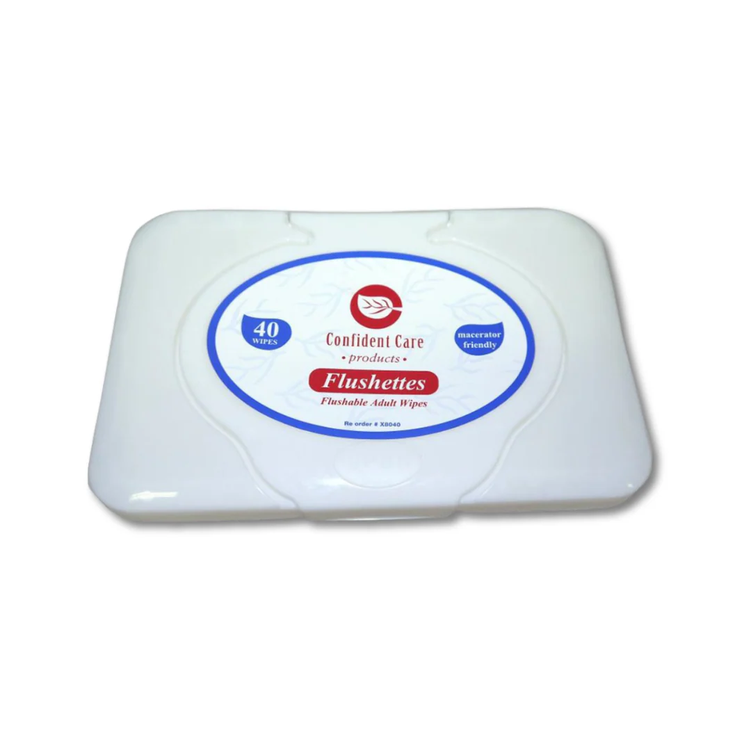 CCP Flushette Wipes (Flushable & Macerator Friendly) Tub 40