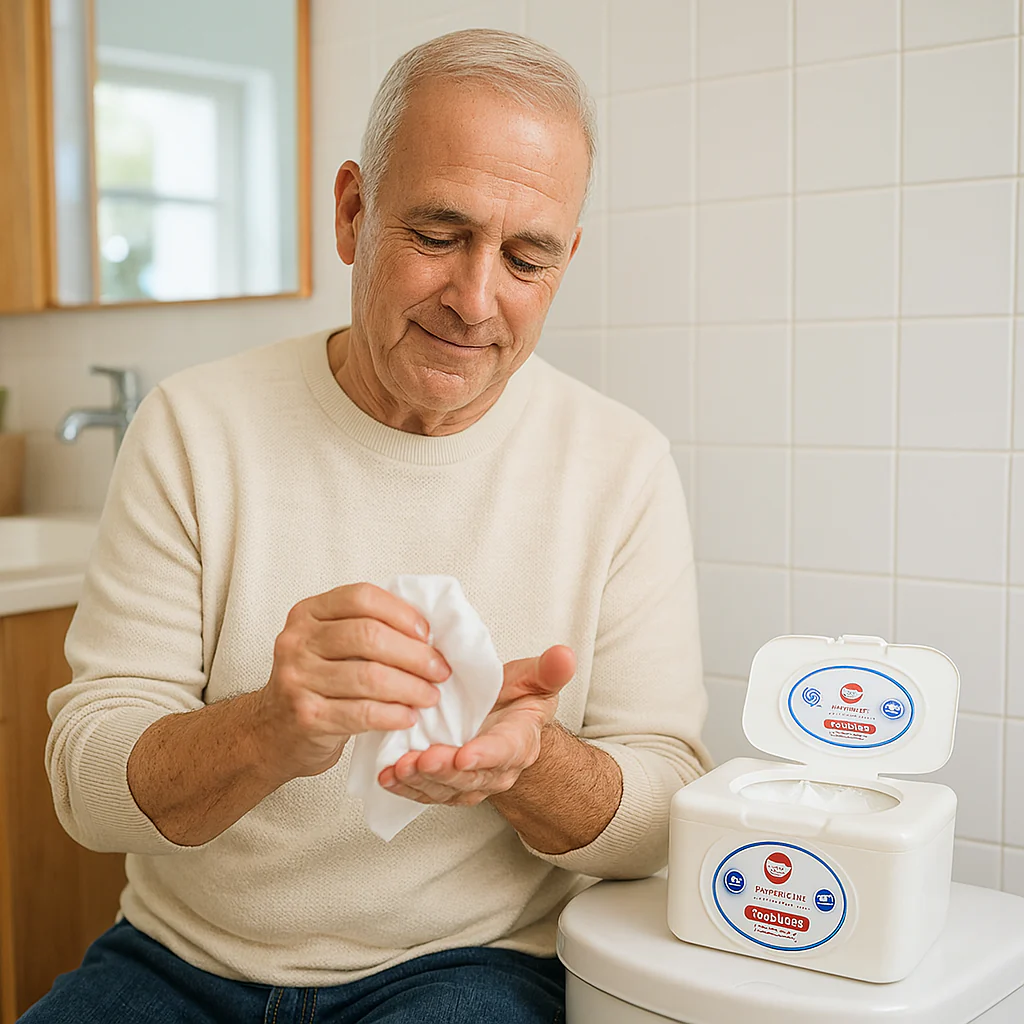 CCP Flushette Wipes (Flushable & Macerator Friendly) Tub 40 - Image 2