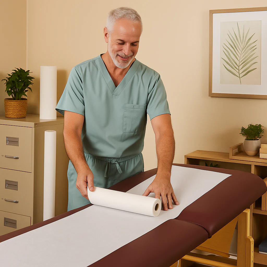 Cello Clinical Lined Bench Bed Roll 50cm x 35mtr C6 - Image 2