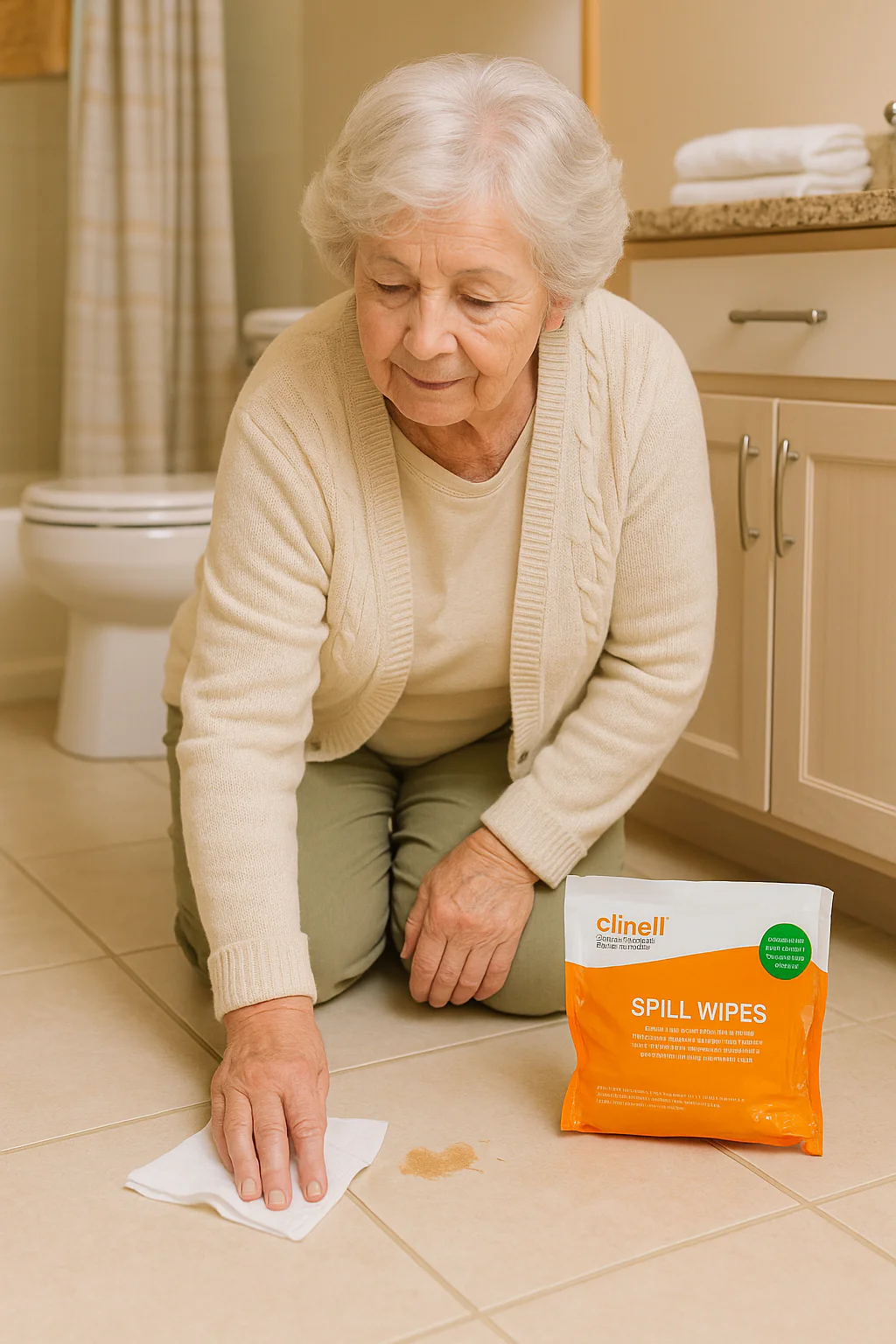 Clinell Spill Wipes (Kit) - Image 2