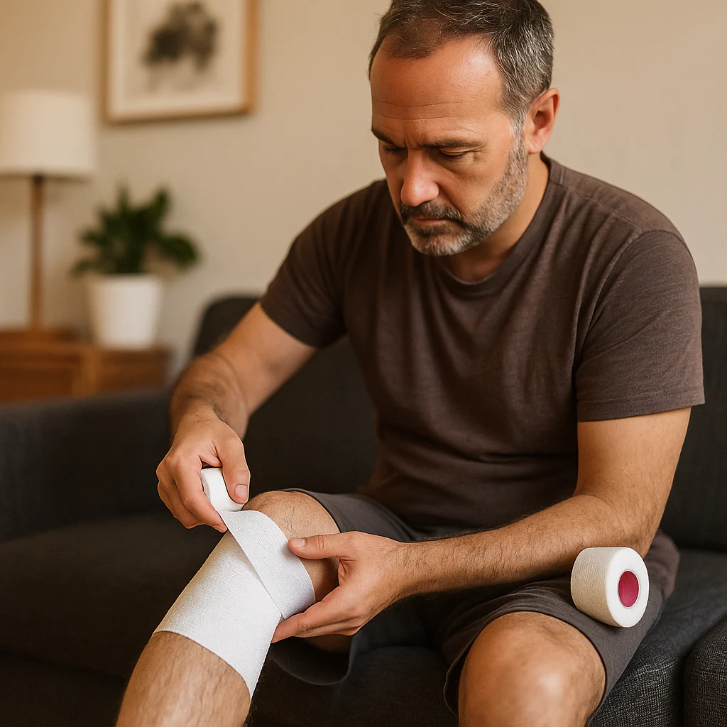 Cohesive Gauze Bandage 4cm x 4m Peha-Haft L.F - Image 2