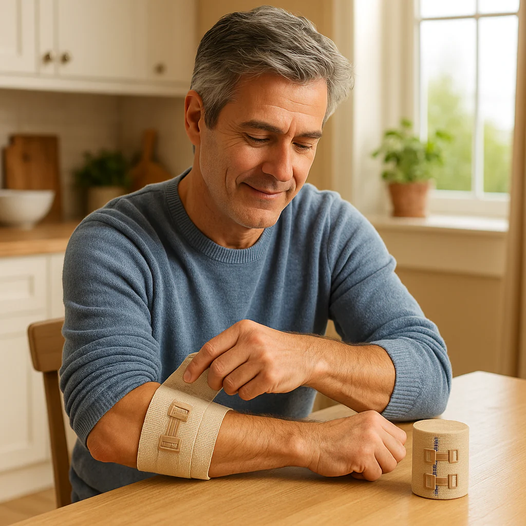 Comprilan Compression Bandage 10cm x 5m (Stretched) - Image 2