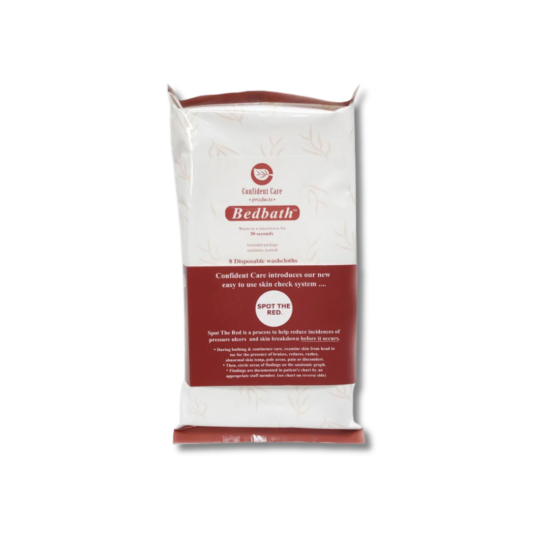 Confident Care Bedbath (8 Cloth Pack)