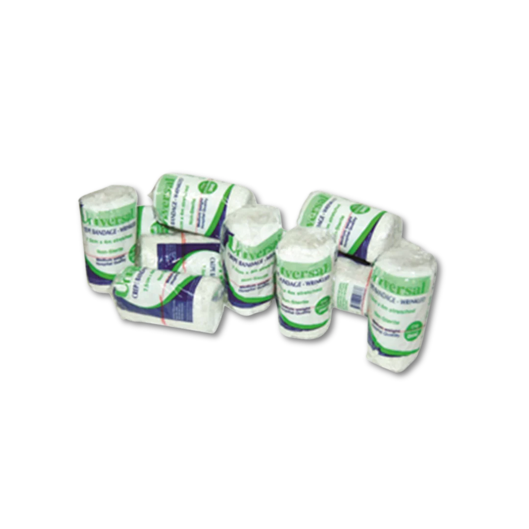 Cotton Crepe Bandage 5cm x 1.6m Unstretched