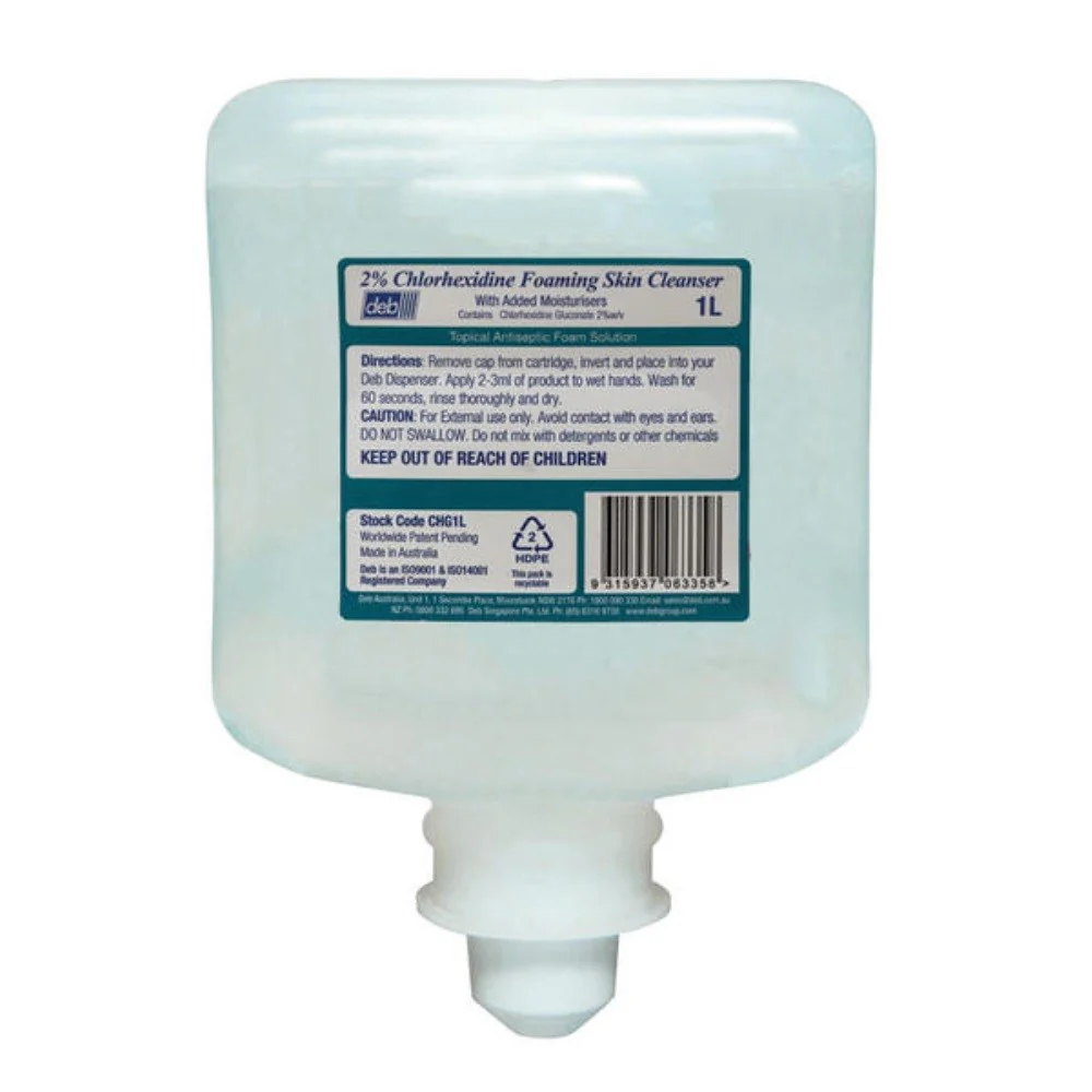 Cutan 2% CHG Foaming Handwash 1L Cartridge