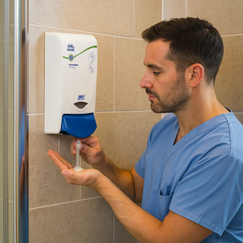 Deb Cleanse Shower 1000 BioCote Dispenser 1Litre - Image 2