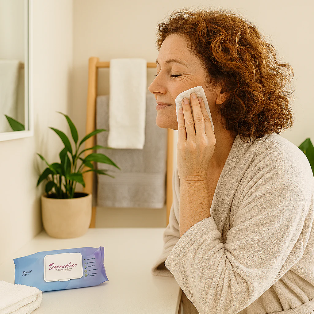Dermalux Cleansing Wipes 23 x 30cm P50 - Image 2
