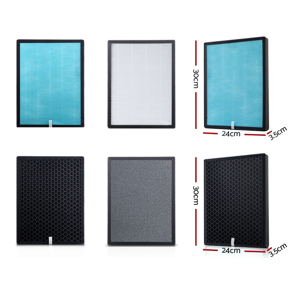 Devanti Air Purifier Replacement Filter HEPA Filters - Image 3
