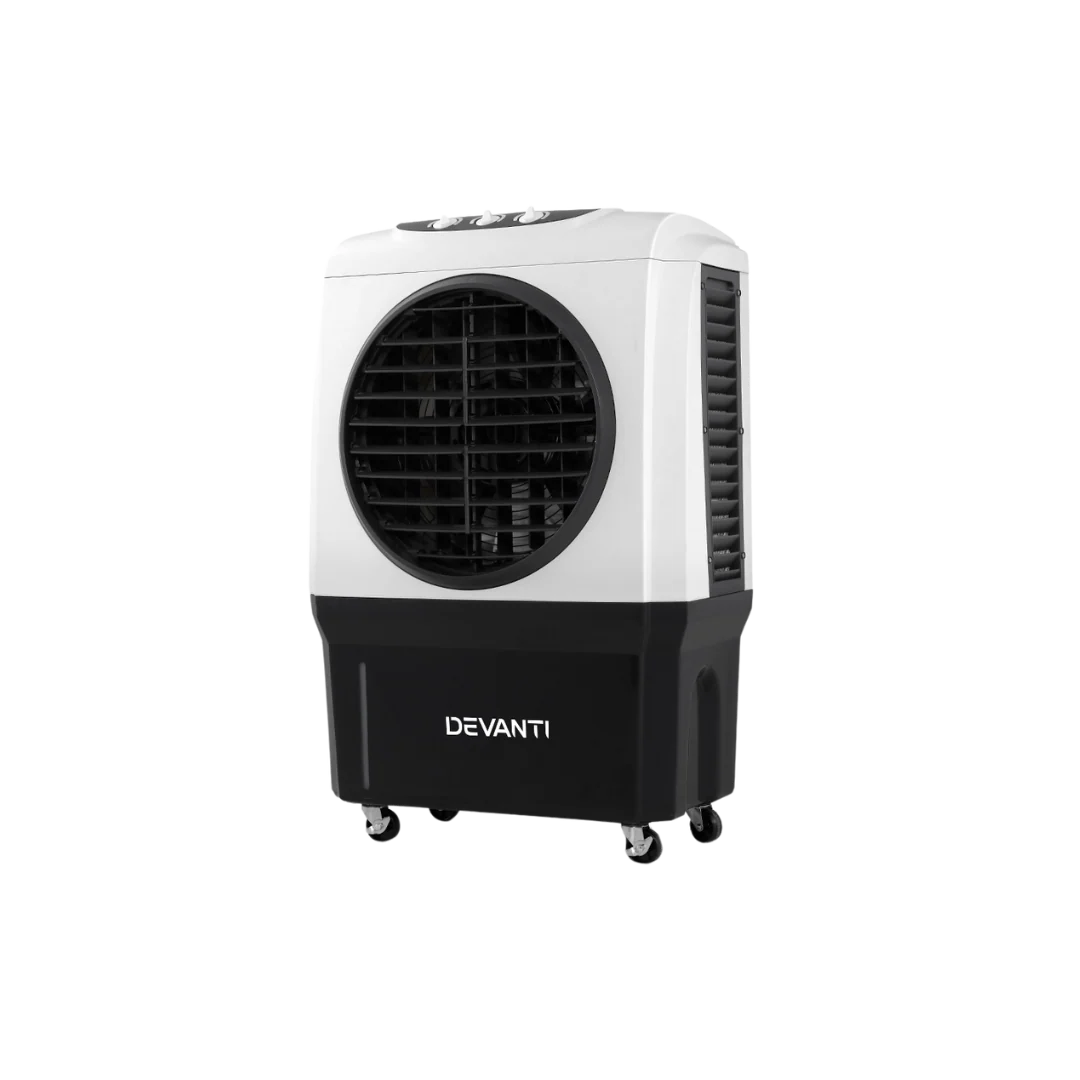 Devanti Evaporative Air Cooler Industrial Commercial Portable Water Fan Workshop - Image 2