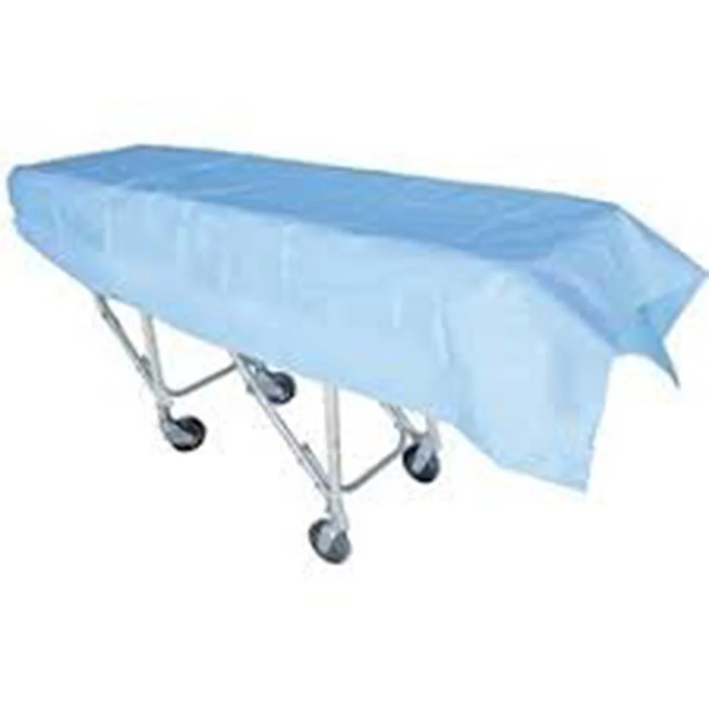 Disposable X-Large Flat Sheet Light Blue 250cm x 160cm C100