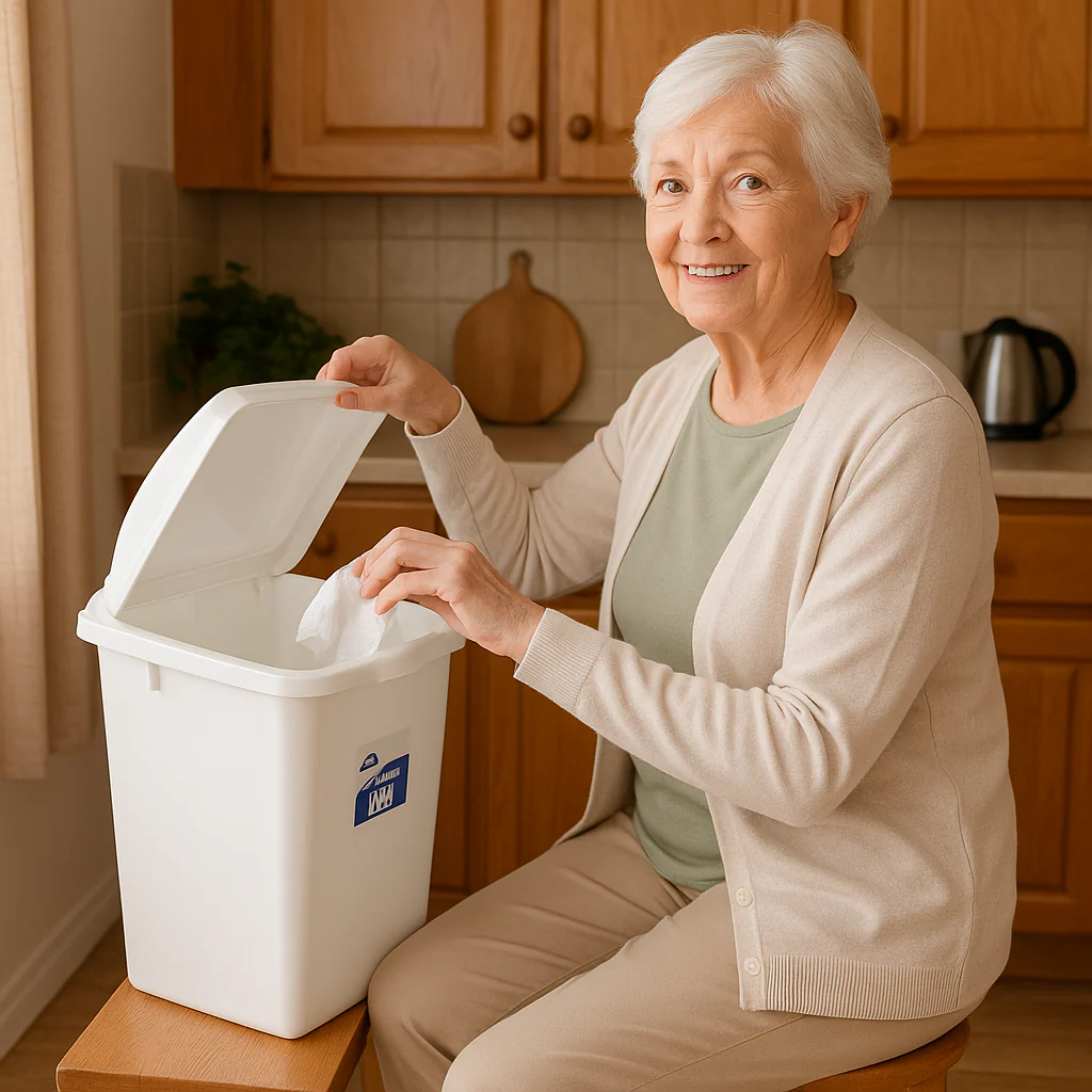 Edco 30L Swing Top Bin - Image 2