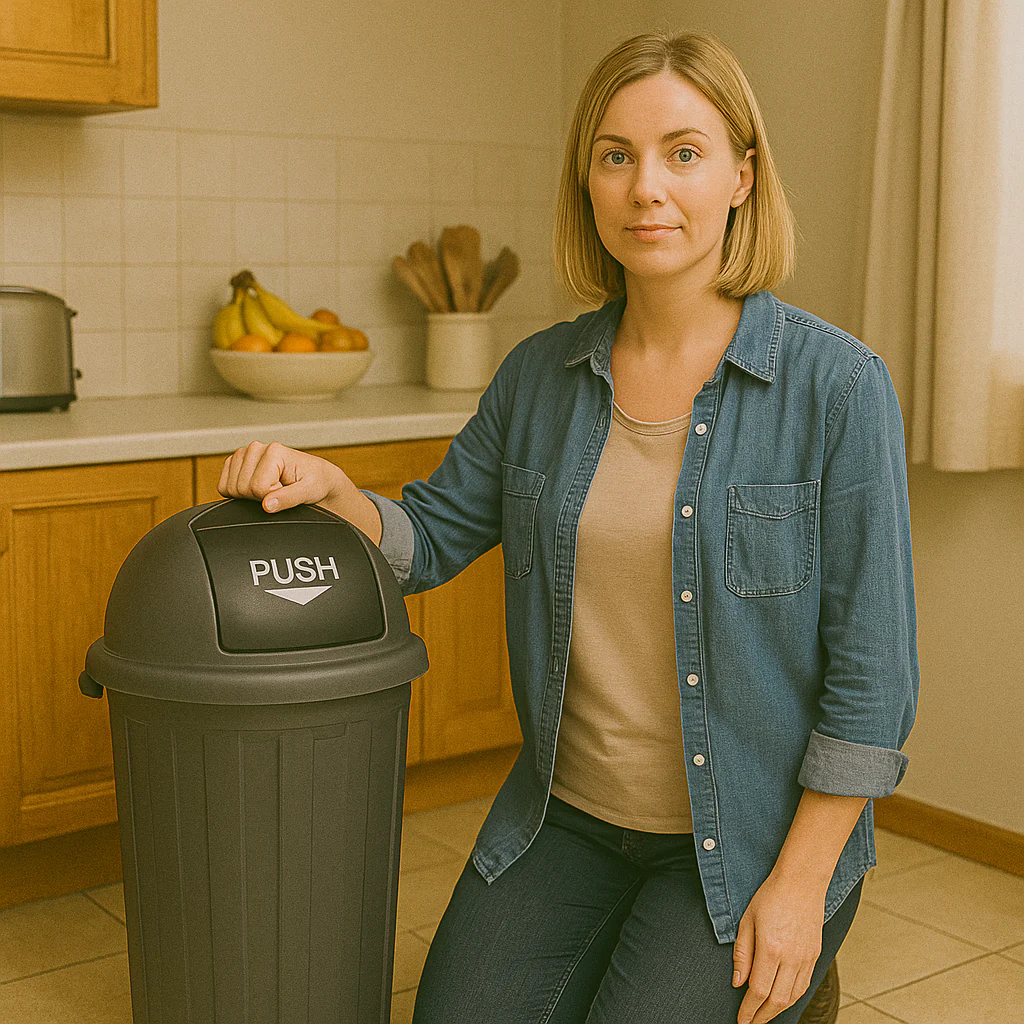 Edco 60L Bullet Bin - Image 2