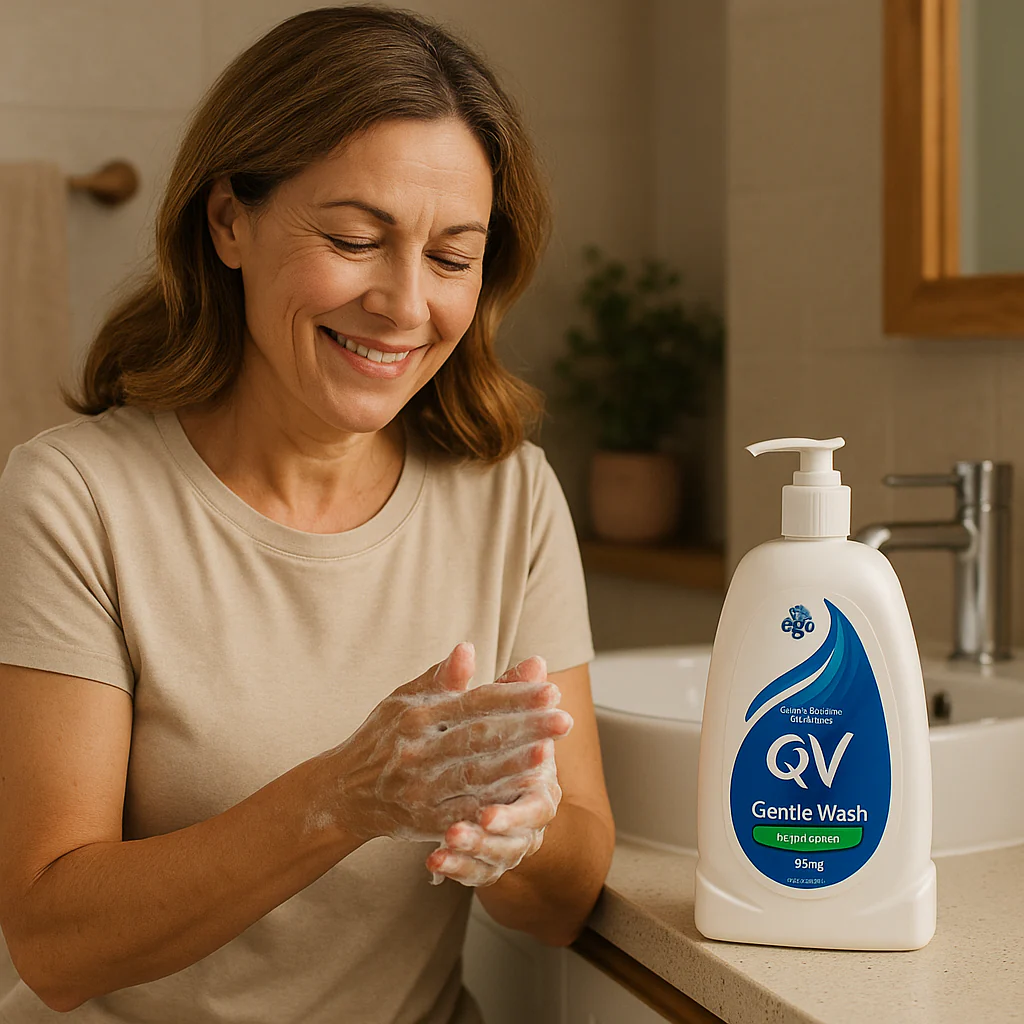 Ego QV Gentle Wash Pump Pack 350ml - Image 2