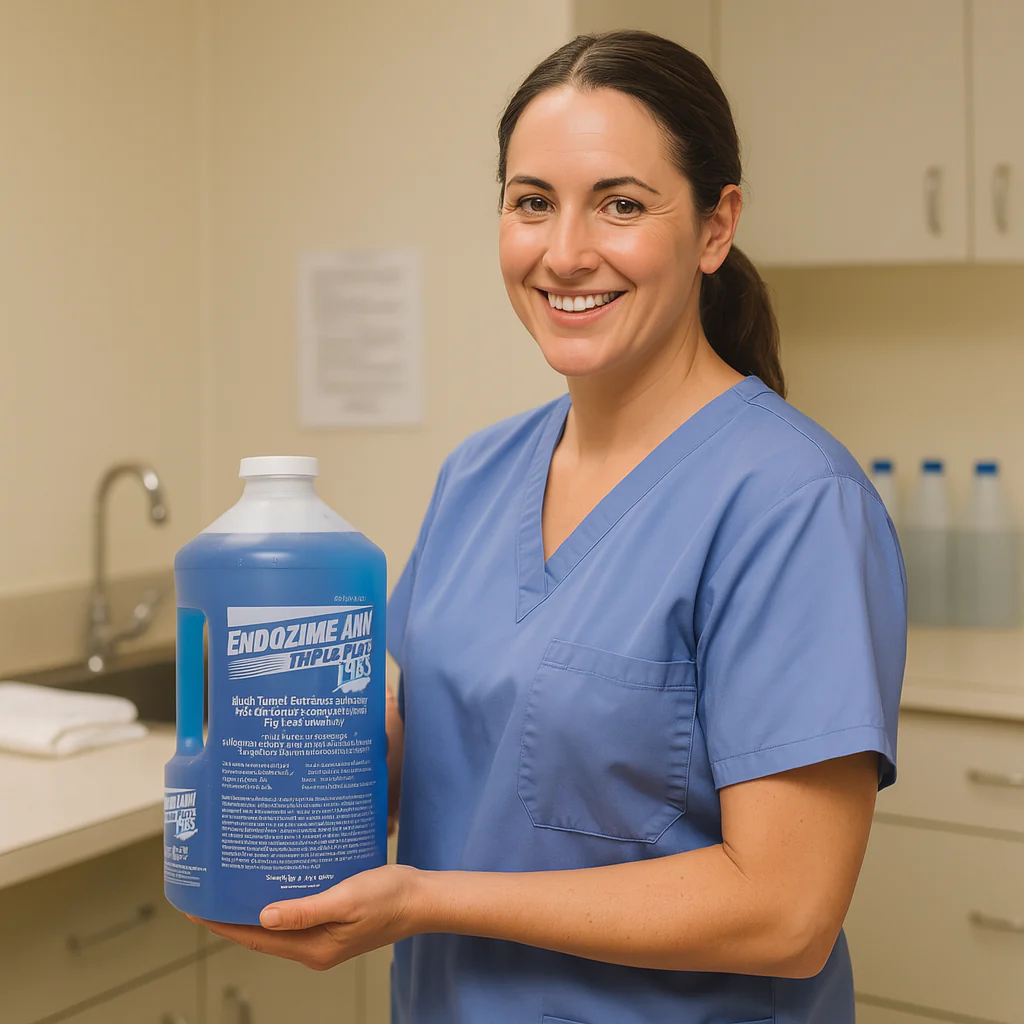 Endozime AW Triple Plus w/APA Enzymatic Detergent 4ltr C2 - Image 2
