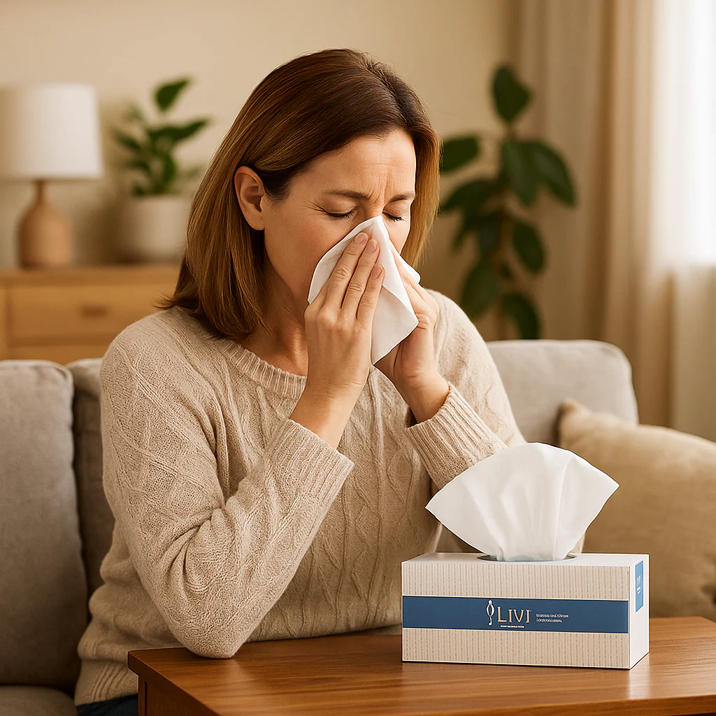 Facial Tissues Livi Essentials 2 Ply 200's - Image 2