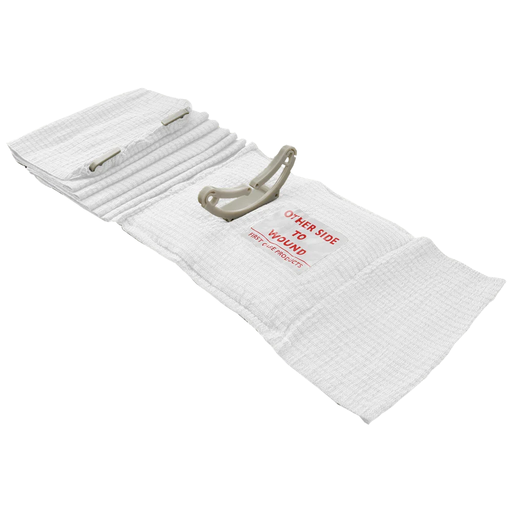 FIRSTCARE Civilian Trauma &amp;amp; Hemorrhage Control Bandage 15 x 18cm (White)