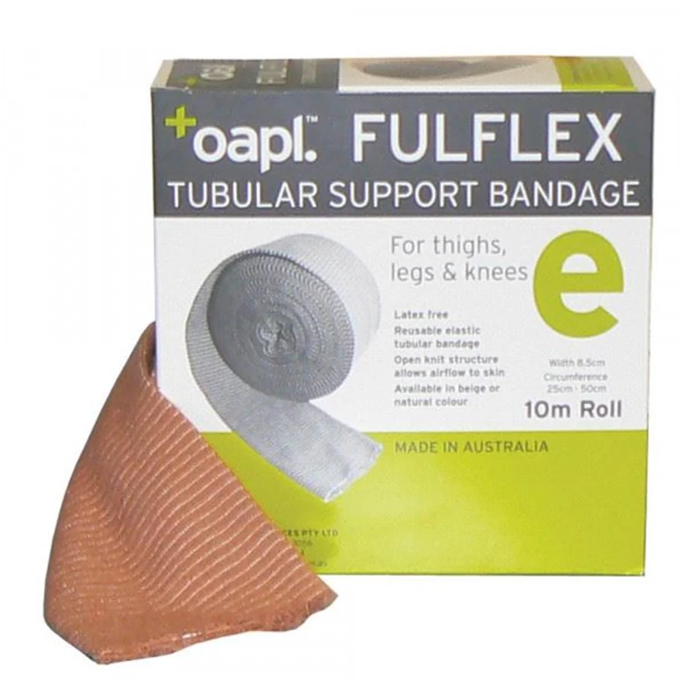 Fulflex Tubular Support Bandage Latex Free Size B 10m White