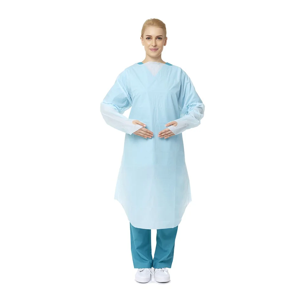 Gown Impervious Thumbs Up Extra Large Blue C75