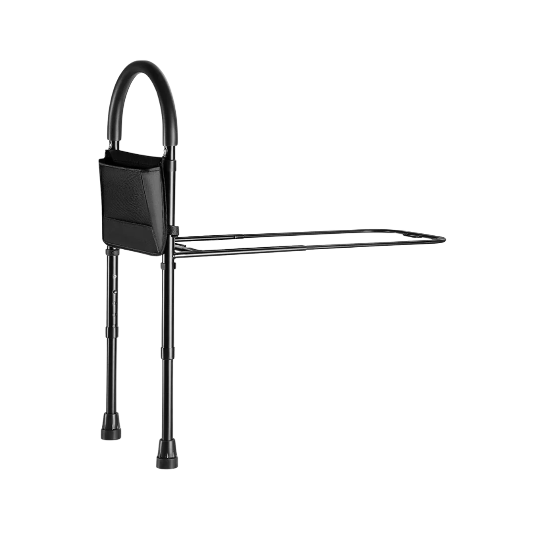 Height Adjustable Hand Bed Rail with Pouch - Image 5