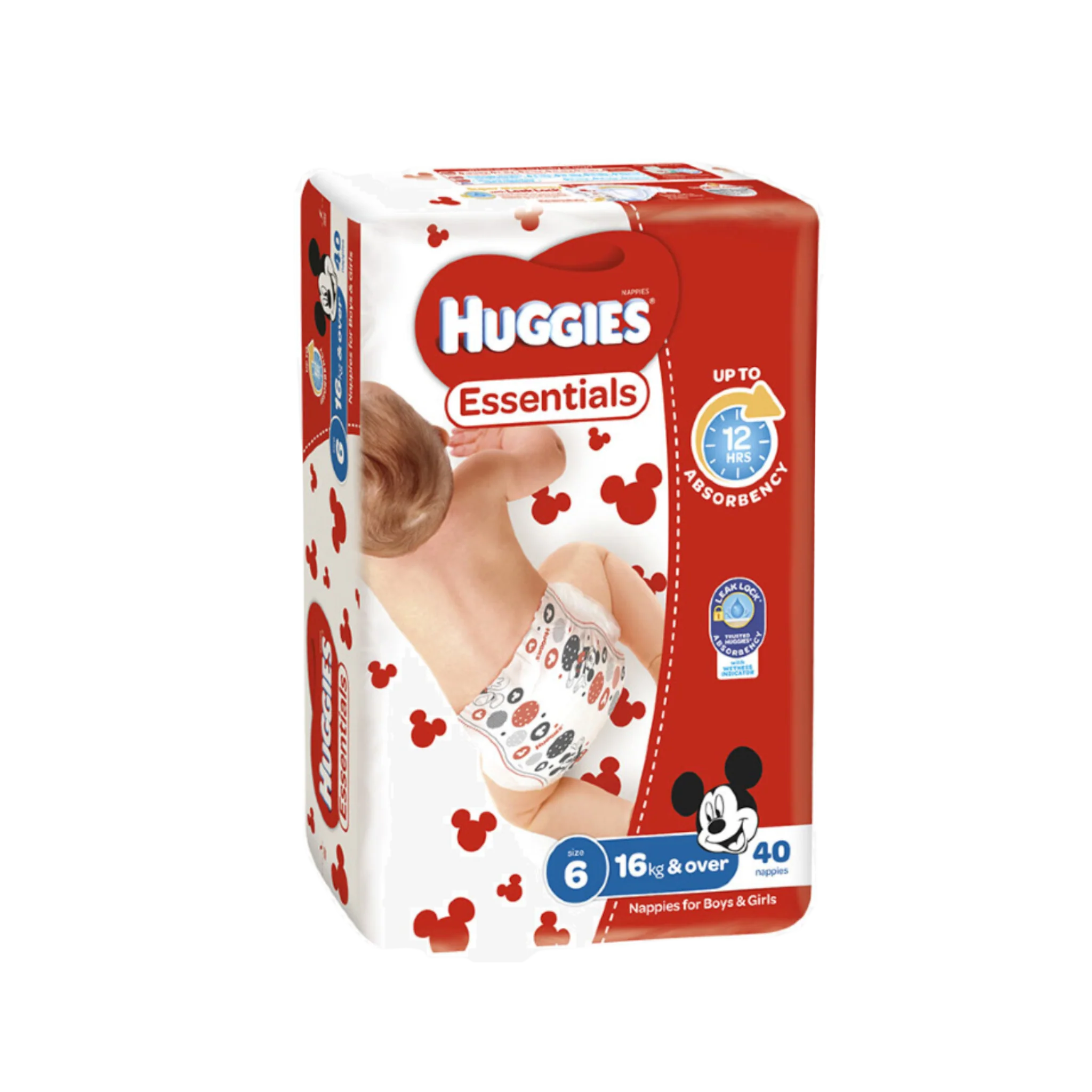 Huggies Essentials Junior - Box of 4x40's
