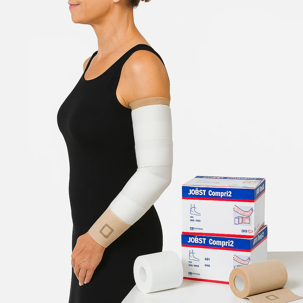 Jobst Compri2 Lite 25cm - 32cm 2 Layer Bandage System Kit - Image 2