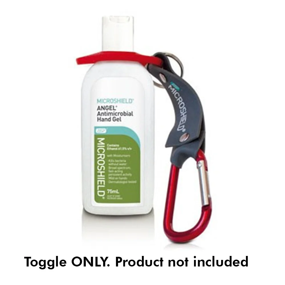 Microshield Carabiner Bottle Strap Toggle