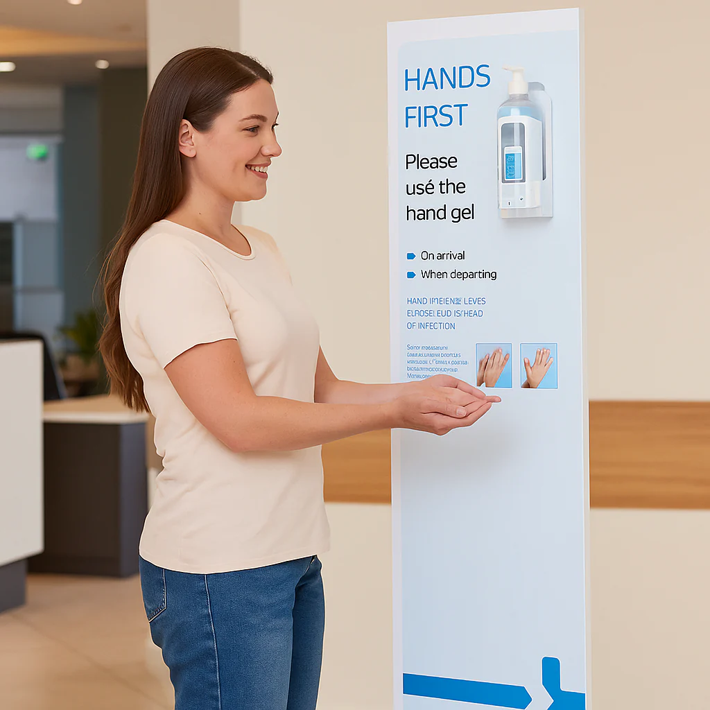 Microshield Display Stand 2 x 500ml NO Brackets - Image 2