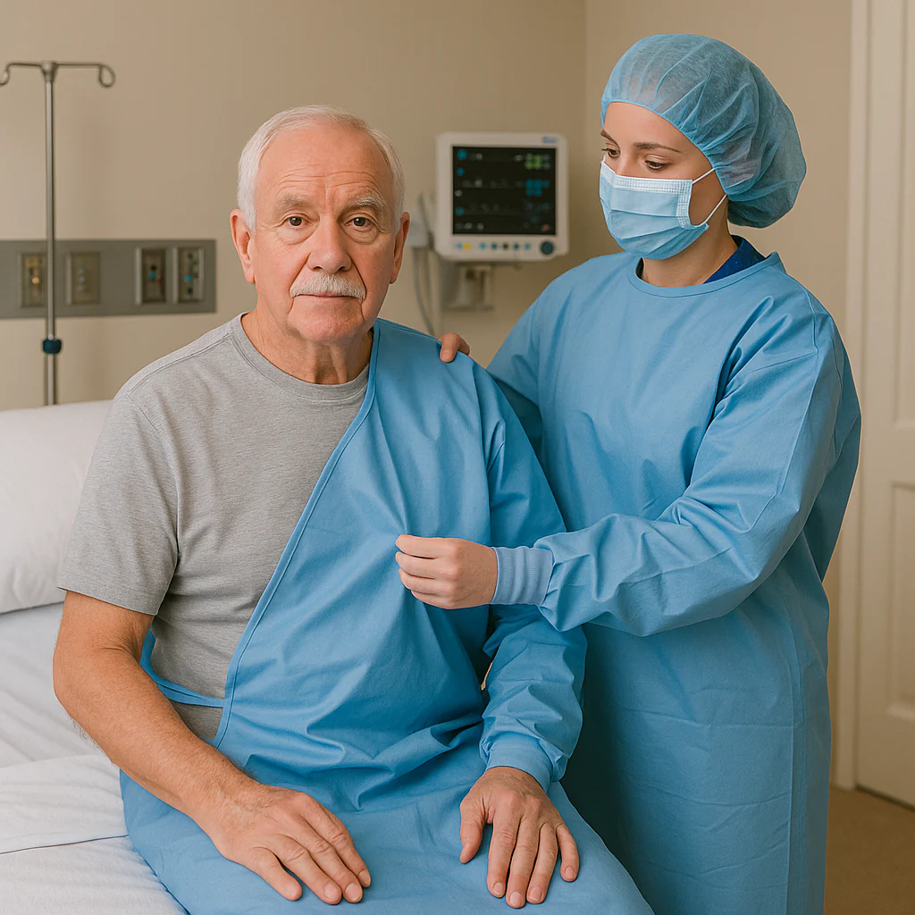 Multigate Compro Surgical Gown & Towel Packs Small - Image 2