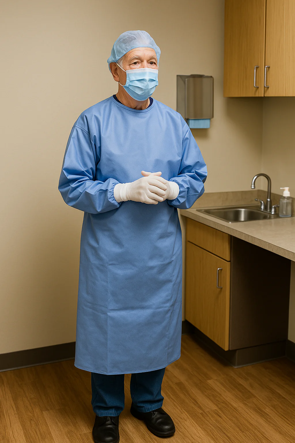 Multigate Gown Softpro Sterile W- Two Towels - Image 2