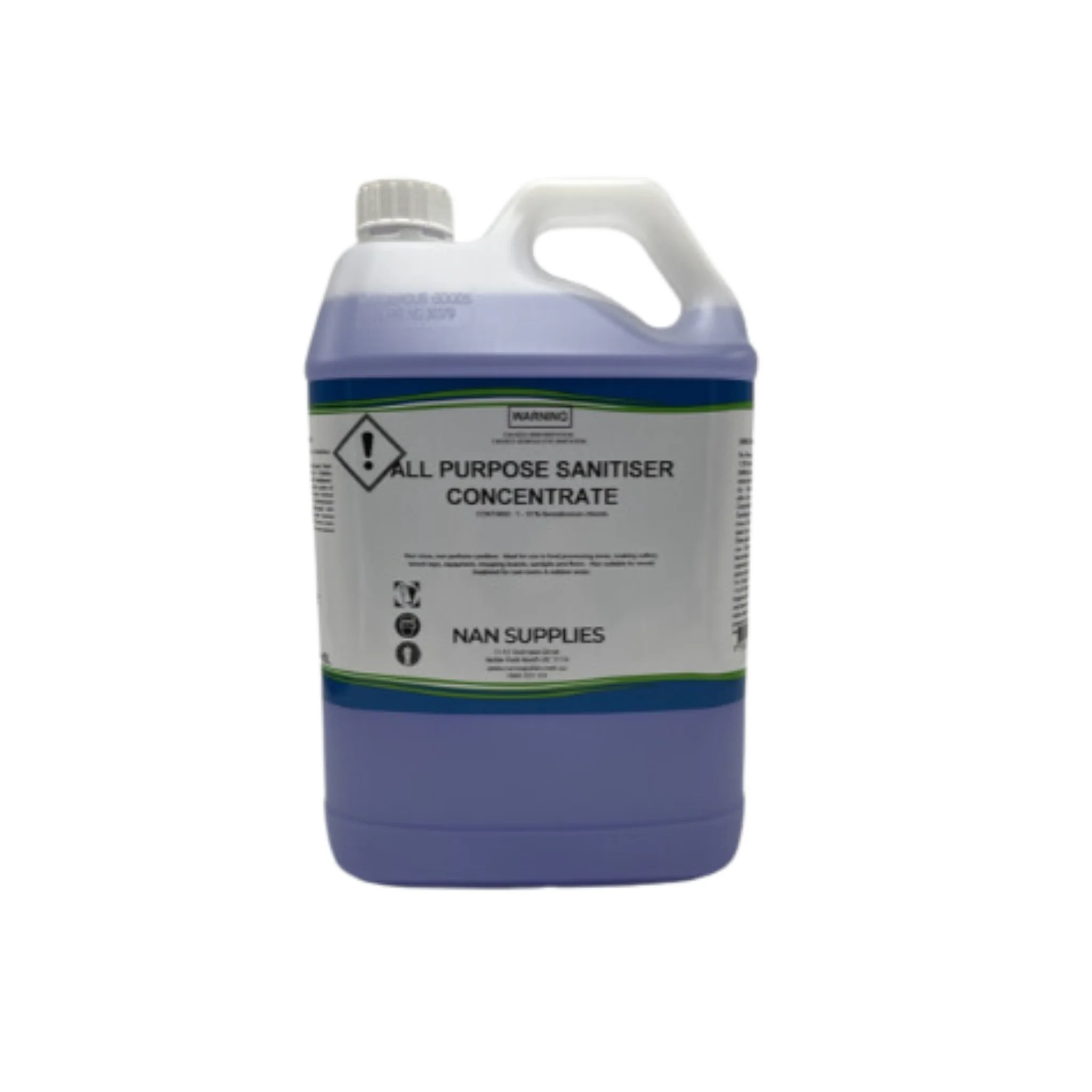 NAN All Purpose Food Grade Sanitiser Concentrate 5L