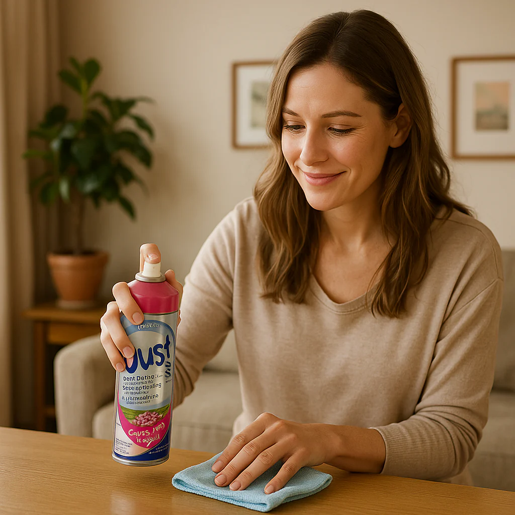 OUST 3 in 1 Surface Spray Disinfectant Garden Fresh Scent 325g - Image 2