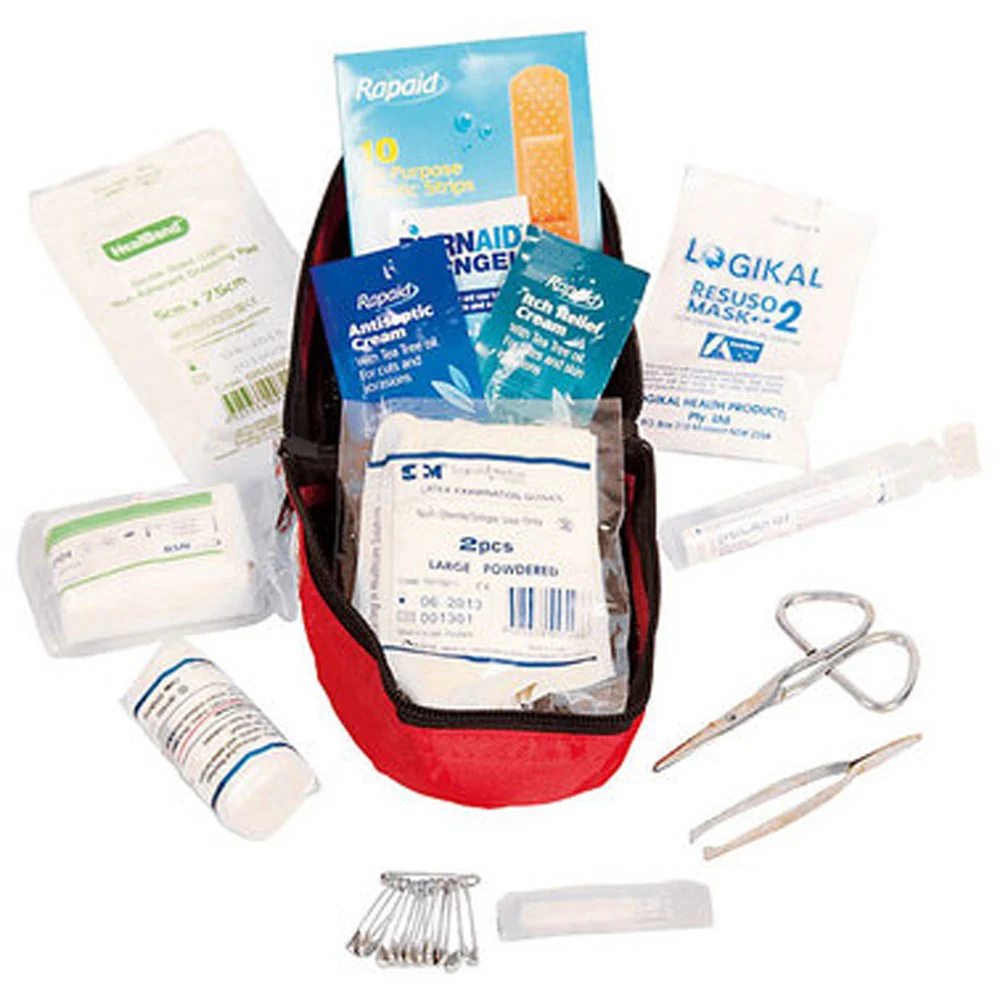 Personal First Aid Kit in Soft Red Pack - Image 2