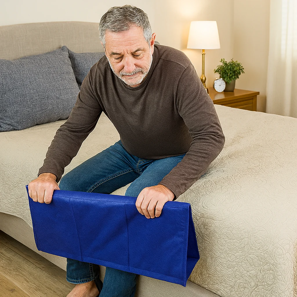 Pillow Case Economy Disposable 68 x 52cm D/Blue P10 - Image 2
