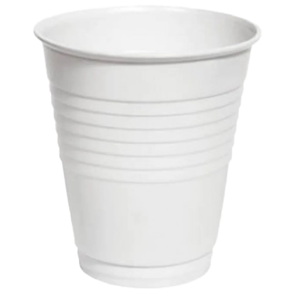 Disposable White Plastic Cups Carton / 1000 (Box of 1000)